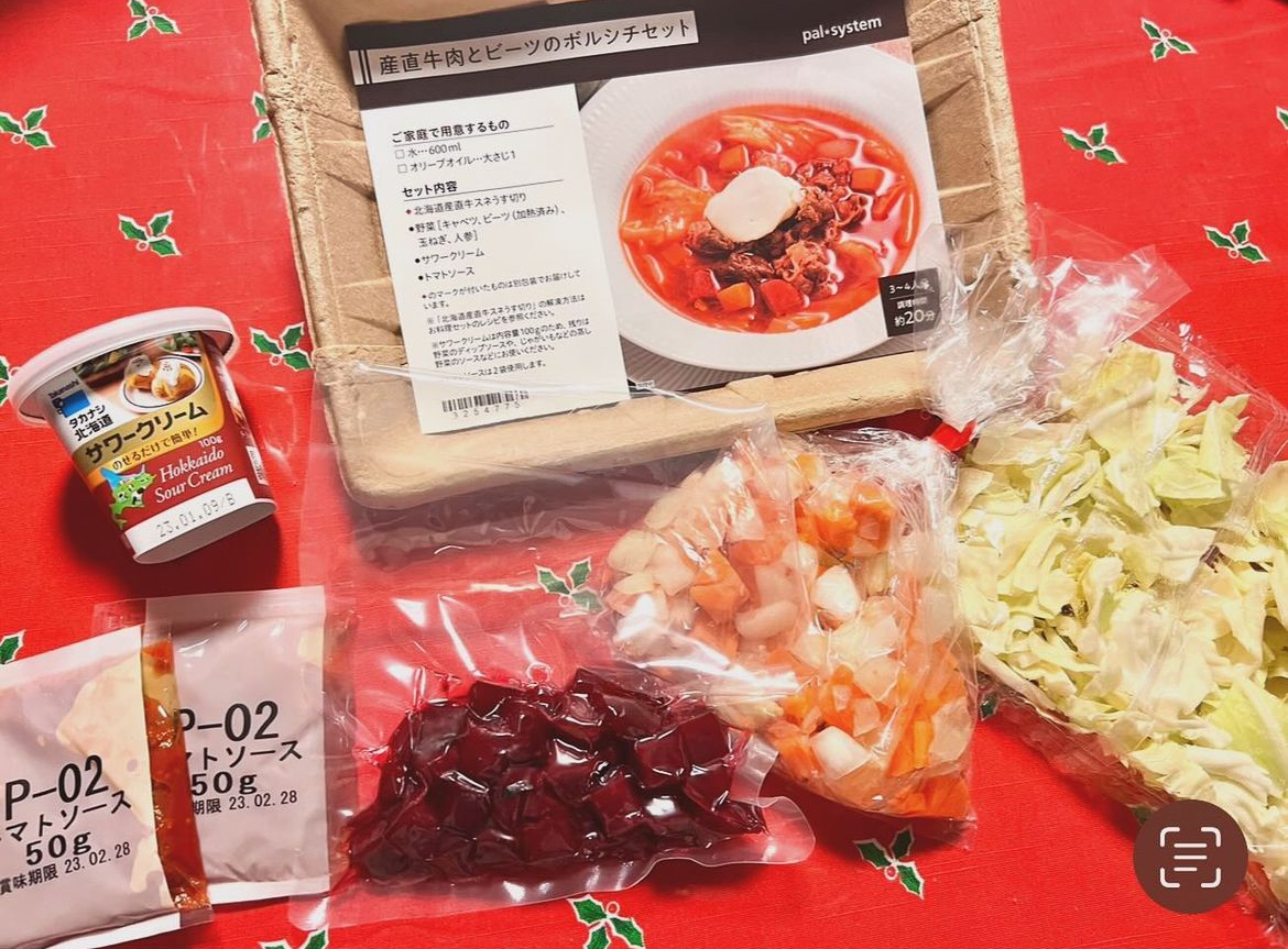 パルシステムのお料理セットでロシア料理 | いちのへ友里 | ナレーター